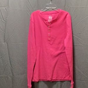 Long sleeve lg pink kids shirt